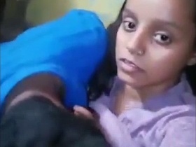 Amateur Indian couple films their home sex on camera