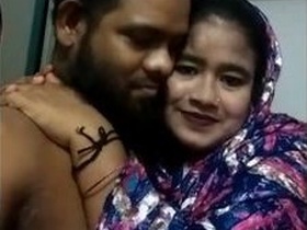 Desi bhabi shares a passionate kiss with her father in law in a village setting