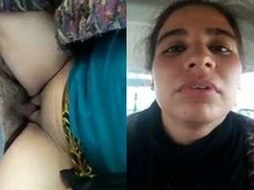 Indian bhabhi gets fucked in a car by her boyfriend
