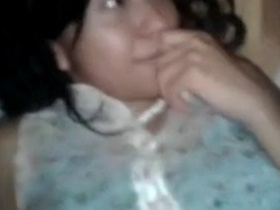 Amateur Indian teen girlfriend gets fucked by lover in MMS scandal