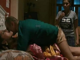 Indian woman gets fucked in front of sari tying scene
