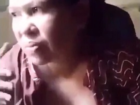 Mature Nepalese woman with cancer gets doggy style