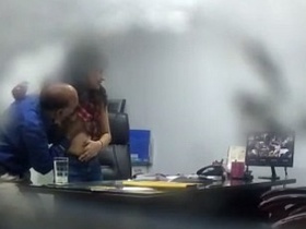 Watch real Indian office workers engage in steamy sex on hidden camera
