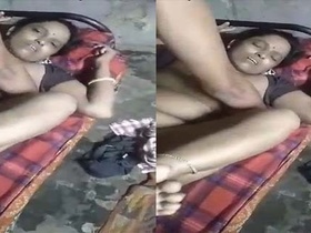 Desi village wife gets fucked hard in village sex video