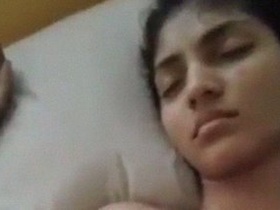 Indian teen strips and exposes her tight pussy