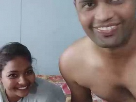 Young Indian couple indulges in foreplay and fingering before passionate fucking