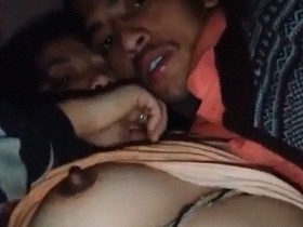 Desi couple enjoys romantic sex with biting and nipple play