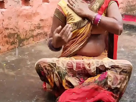 Indian village bhabhi gets wild in hardcore video