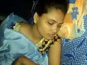 Hubby records his sleeping wife's pussy in secret