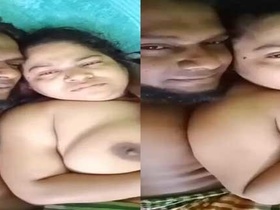 Bangla village wife gets her big boobs worshipped in hot sex video