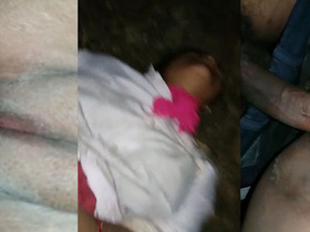 Desi local village's outdoor sex scene with a chubby pussy