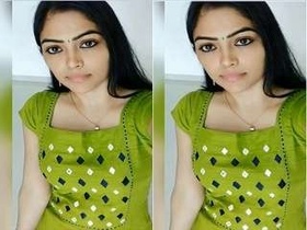 Indian college girl gets naughty in a hot video