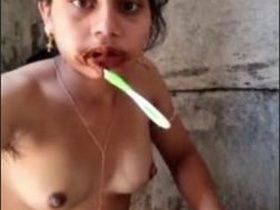 Desi bhabi's steamy bathroom video