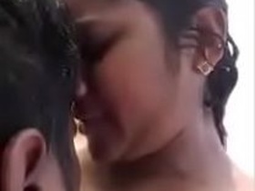 Hot Indian couple enjoys riverfront sex