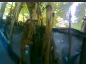 Lady Malla's solo bathing session captured on camera