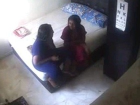 CCTV captures the wild antics of college girls in the dorms
