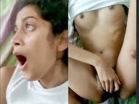 South Indian girl takes it hard and deep in this intense video
